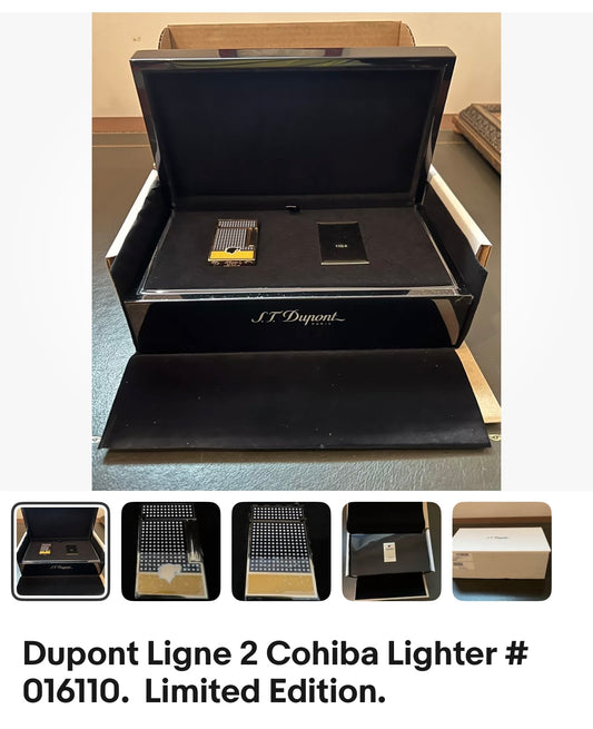 Dupont Ligne 2 Cohiba Lighter # 016110.  Limited Edition.  Free shipping.