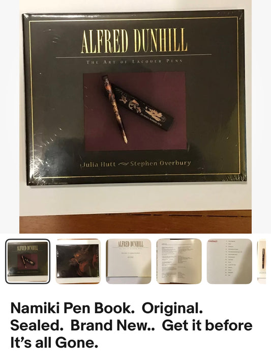 Namiki Pen Book.  Original.  Sealed.  Brand New..  Get it before It’s all Gone.  Free shipping.
